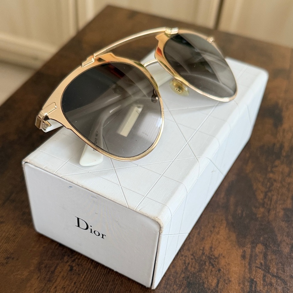 Dior women’s  Gold Frame Sunglasses